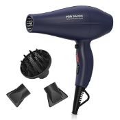 RRP £58.05 Professional Salon Hair Dryer 2000W High Power Fast