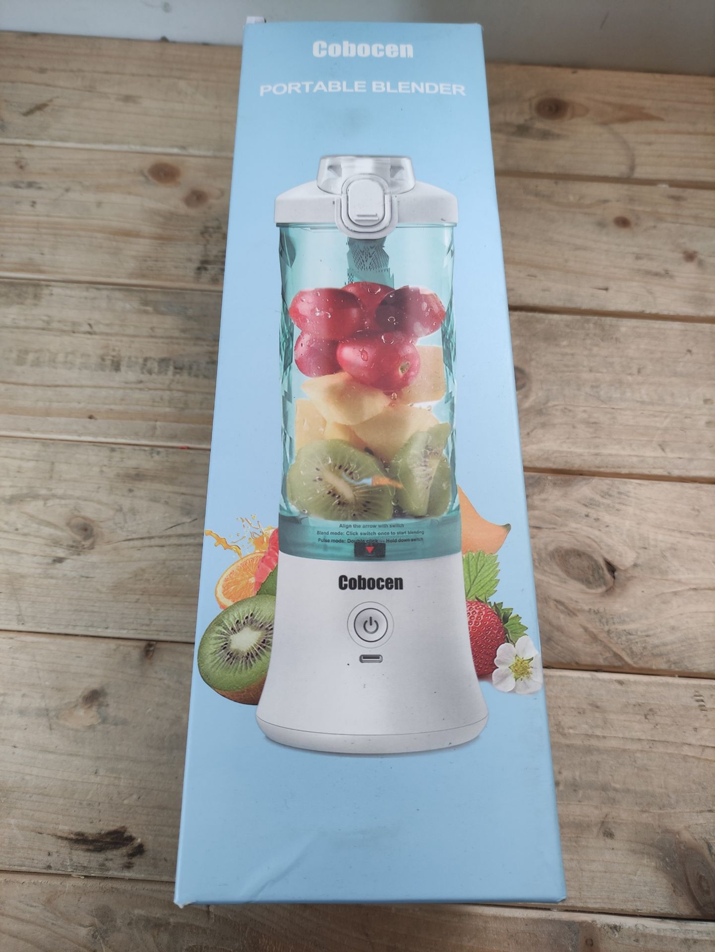 RRP £27.12 Cobocen Portable Mini Blender - Image 2 of 2