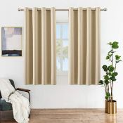 RRP £29.02 Anjee Eyelet Blackout Thermal Insulated Curtains 2