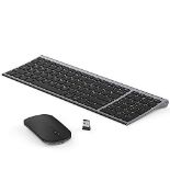 RRP £41.30 Rechargeable Wireless Keyboard Mouse