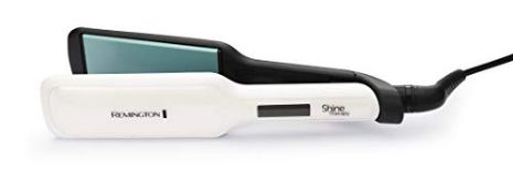 RRP £39.92 Remington Shine Therapy Wide Plate Ceramic Hair Straighteners