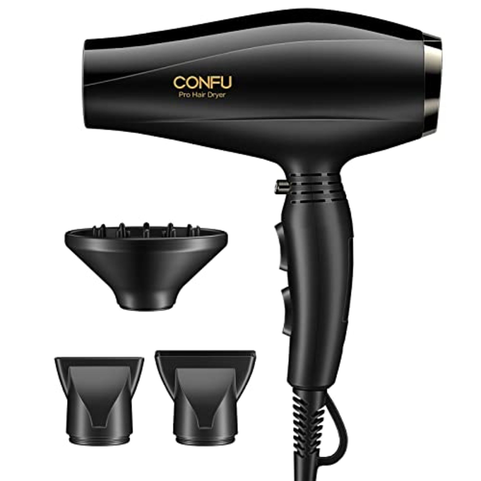 RRP £29.02 2300W Professional Hair Dryer with 2 Speed & 3 Heat