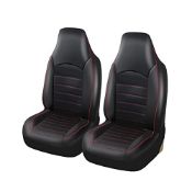 RRP £36.74 TOYOUN Classic Universal PU Leather Car Front Seat