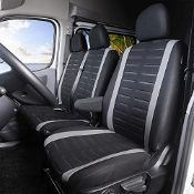 RRP £33.84 TOYOUN Van Seat Covers 3D Stripe Print Universal Fit