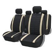 RRP £35.56 TOYOUN Full Set Car Seat Cover Universal Fit 9 PCS