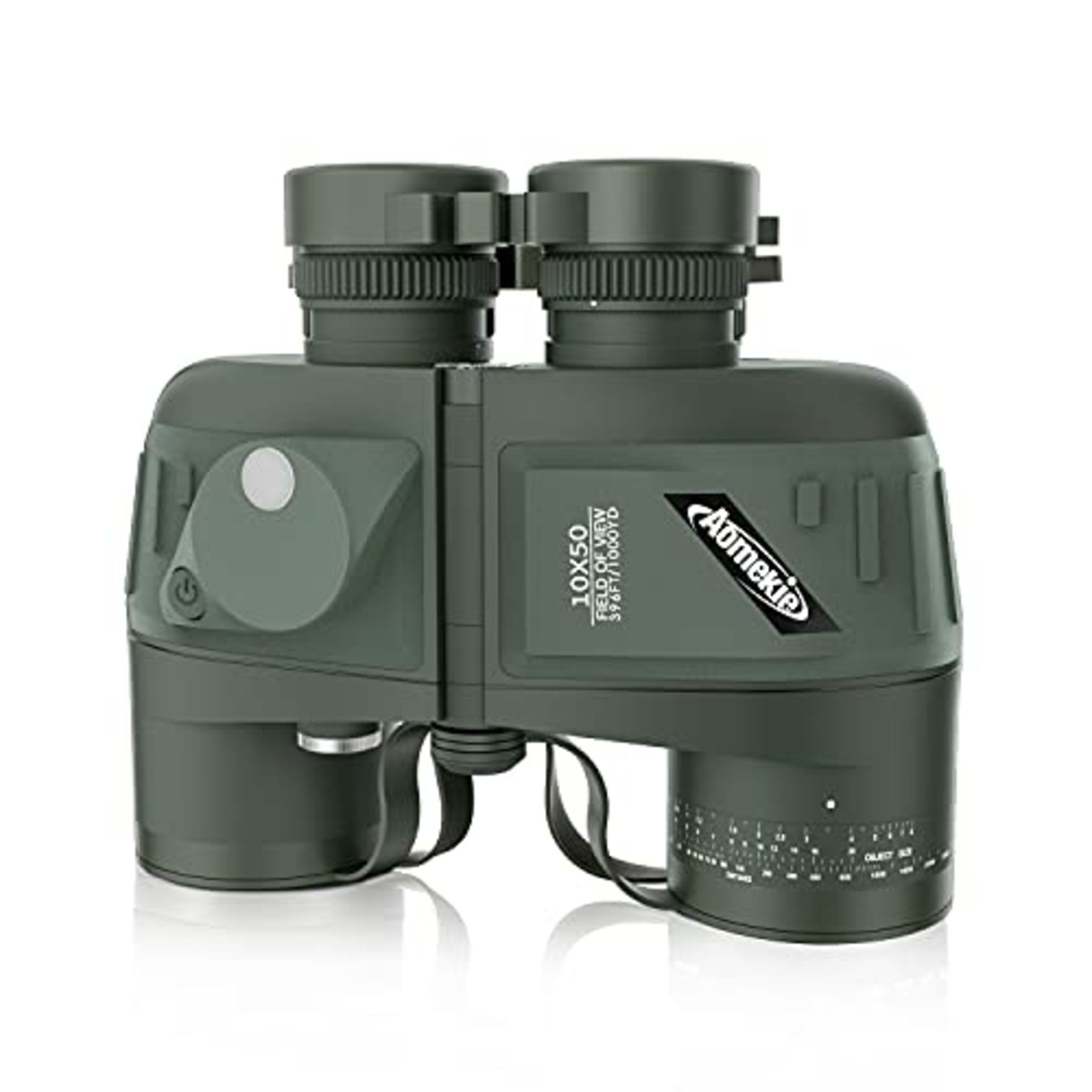 RRP £96.76 Aomekie Waterproof Binoculars 10X50 for Adults Marine