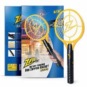 RRP £13.39 Zap It! Electric Fly Swatter - Rechargeable Fly Zapper