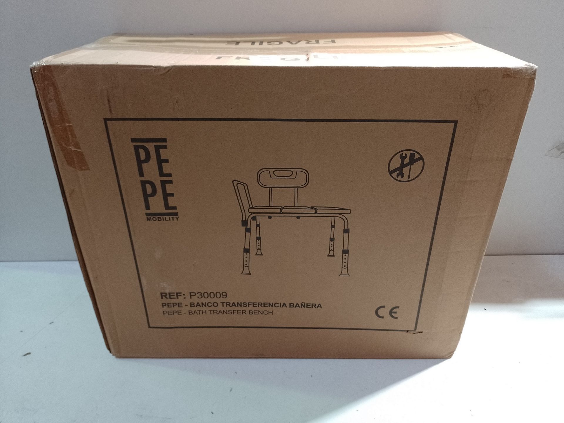 RRP £111.65 PEPE - Bath Transfer Bench for Disabled - Image 2 of 2