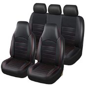 RRP £54.74 TOYOUN Classic Universal PU Leather Car Seat Covers