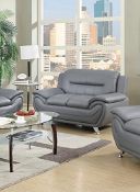 RRP £333.89 7Star Max sofa 3 Seater or 2 Seater in Black and Grey