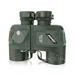 RRP £96.76 Aomekie Waterproof Binoculars 10X50 for Adults Marine