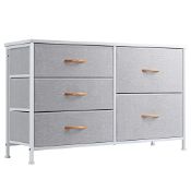 RRP £78.15 Nicehill Dresser for Bedroom with 5 Drawers