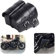 RRP £56.15 1 Pair Motorcycle Side Saddle Waterproof PU Leather