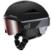 RRP £72.55 Odoland Snow Ski Helmet with Goggles Set