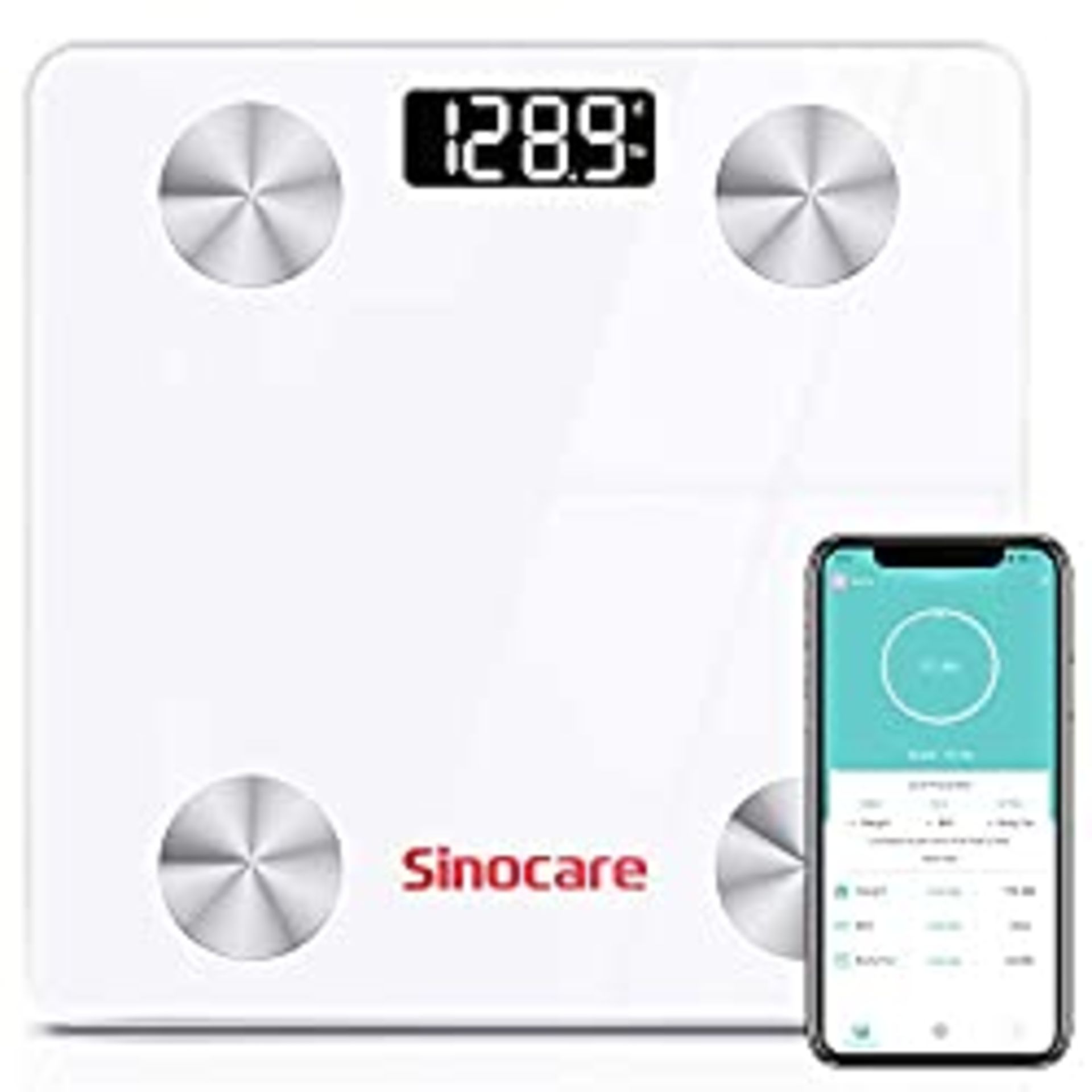 RRP £14.50 sinocare Smart Body Fat Scale