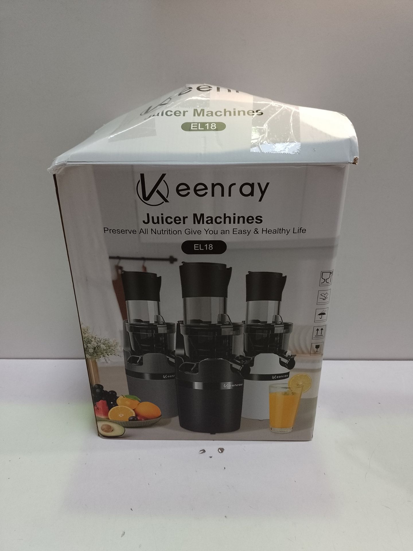 RRP £125.97 Slow Juicer Machine for Whole Fruits and Vegetables - Image 2 of 2