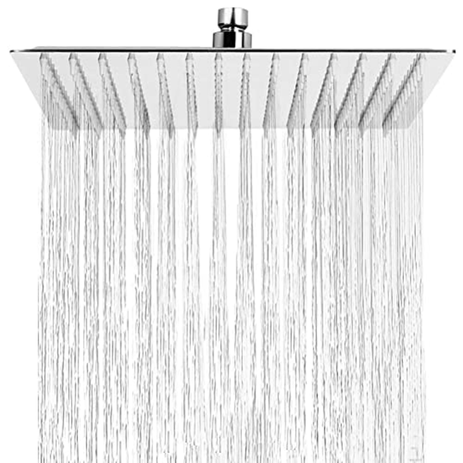 RRP £27.90 HAUSPROFI QV-011 Qliver Square Rain Shower Head