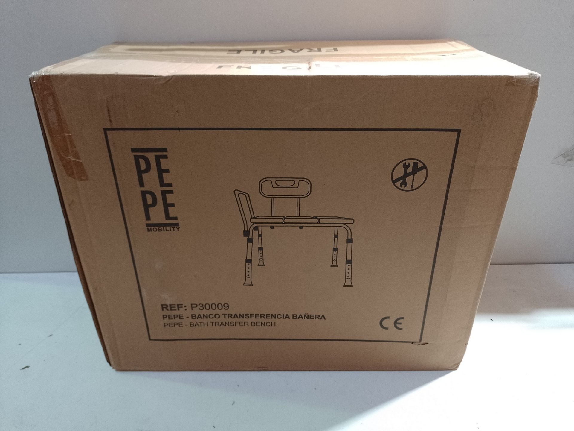 RRP £111.65 PEPE - Bath Transfer Bench for Disabled - Image 2 of 2