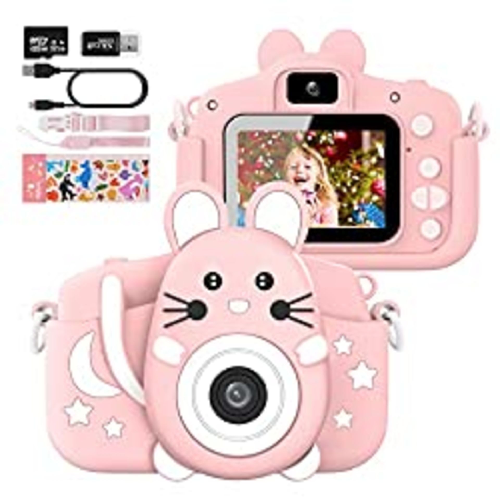 RRP £22.32 Kids Camera with Silicone Case