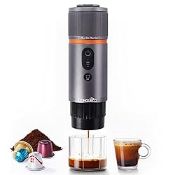 RRP £107.17 CONQUECO Portable Coffee Machine Travel