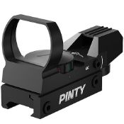 RRP £24.55 Pinty Red Green Dot Sight Reflex Tactical Riflescope