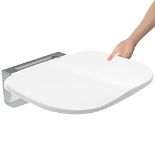 RRP £120.67 Folding Shower Seat for Bath Wall Mounted