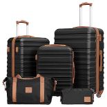 RRP £212.15 COOLIFE Suitcase Trolley Carry On Hand Cabin Luggage