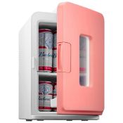 RRP £73.12 Mini Fridge 15 Liter/21 Cans