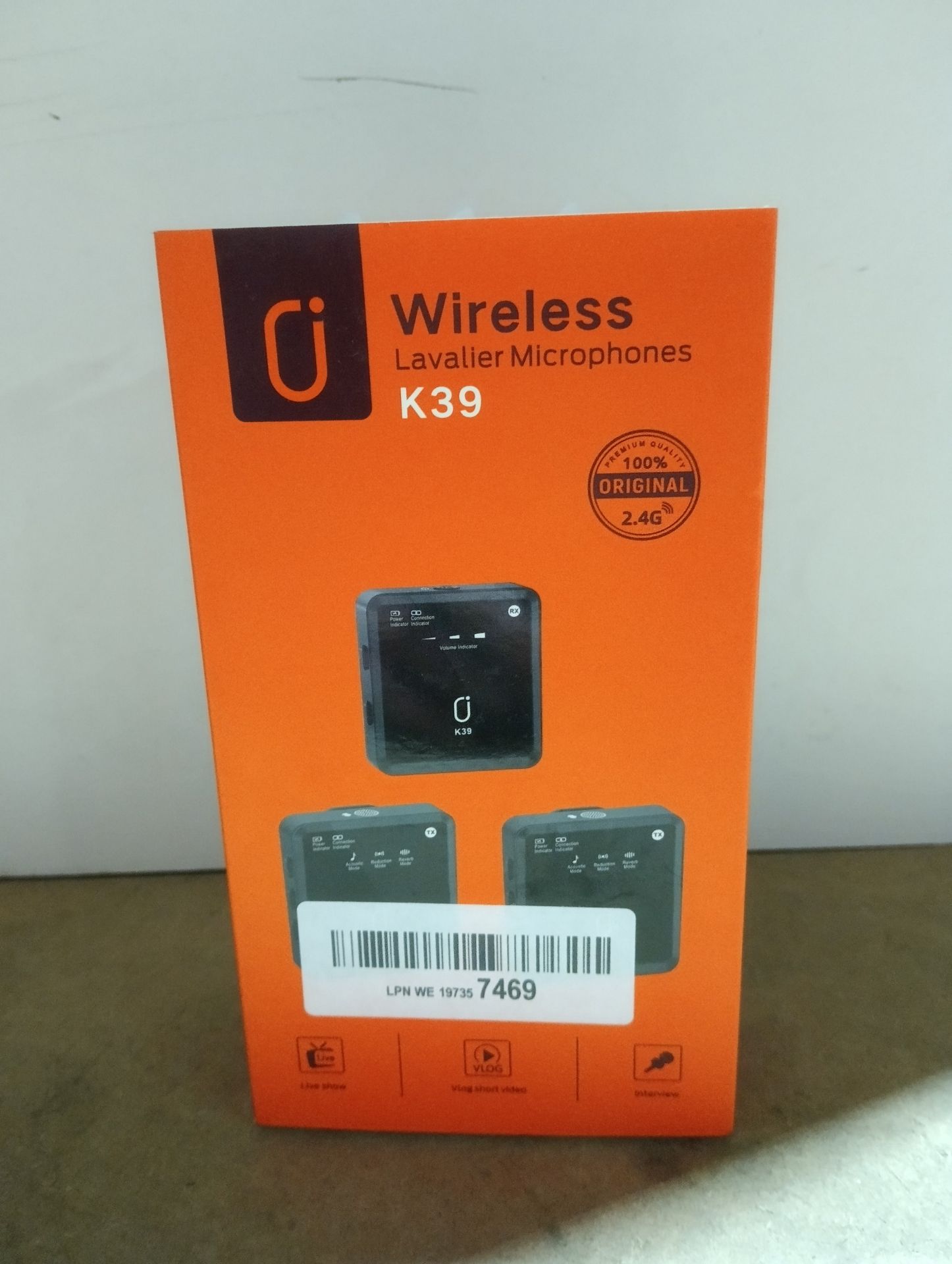 RRP £40.19 JYX K39 Wireless Lavalier Microphones for iOS and Android - Image 2 of 3