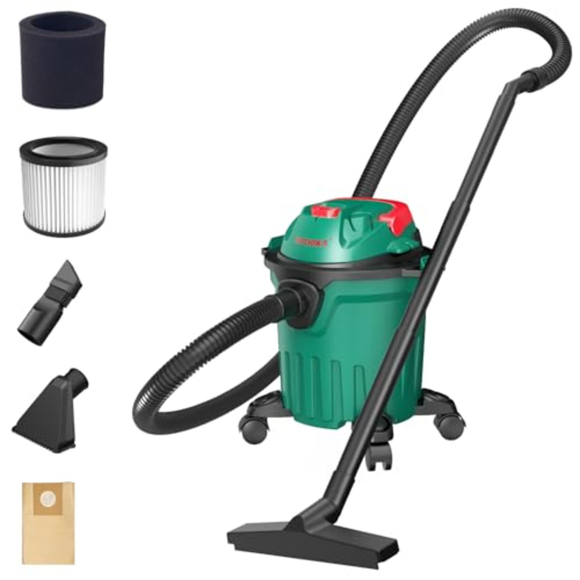 RRP £84.85 HYCHIKA 1000W Wet Dry Vacuum Cleaner