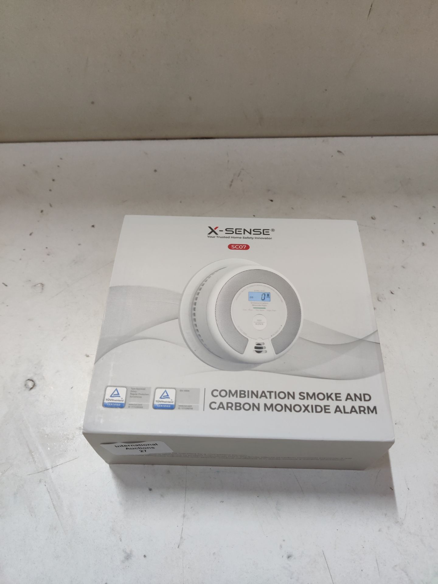 RRP £29.02 X-Sense Combination Smoke & Carbon Monoxide Alarm with - Image 2 of 2