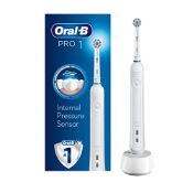 RRP £31.95 Oral-B Pro 1 Electric Toothbrushes For Adults With Pressure Sensor