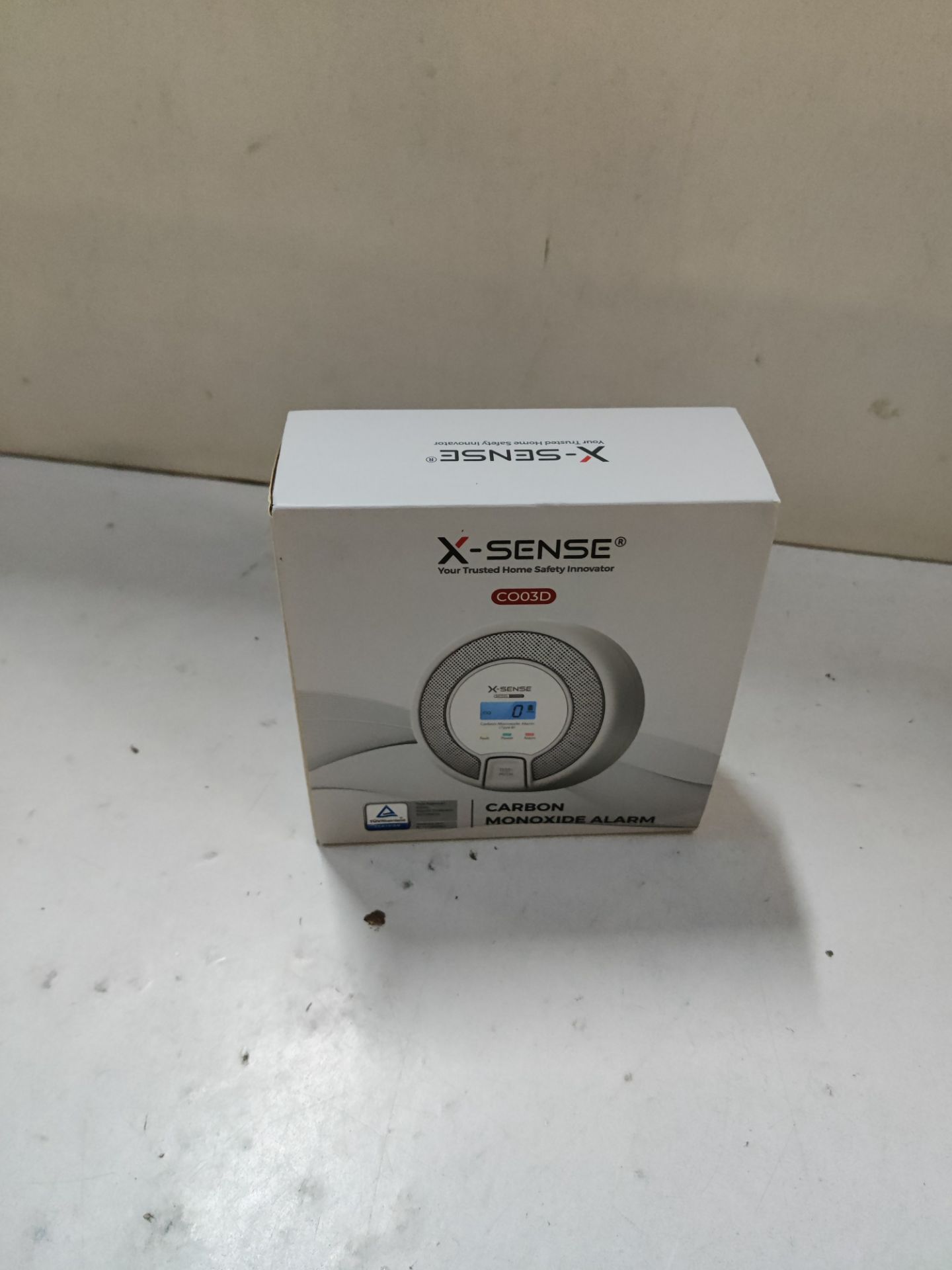 RRP £25.62 X-Sense Carbon Monoxide Detector Alarm with Digital Display - Image 2 of 2