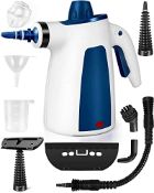 RRP £40.19 Portable Steam Cleaner MultiPurpose Pressurized Handheld