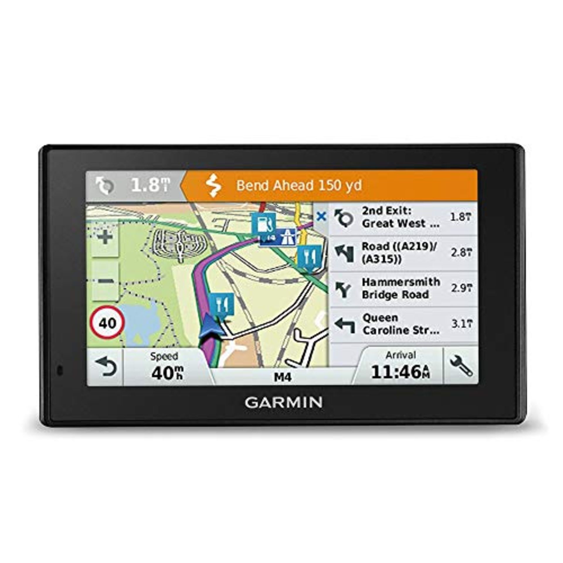 RRP £119.82 Garmin 010-01682-13 DriveAssist 51LMT-D 5 Inch Sat Nav with Built-In Dash Cam