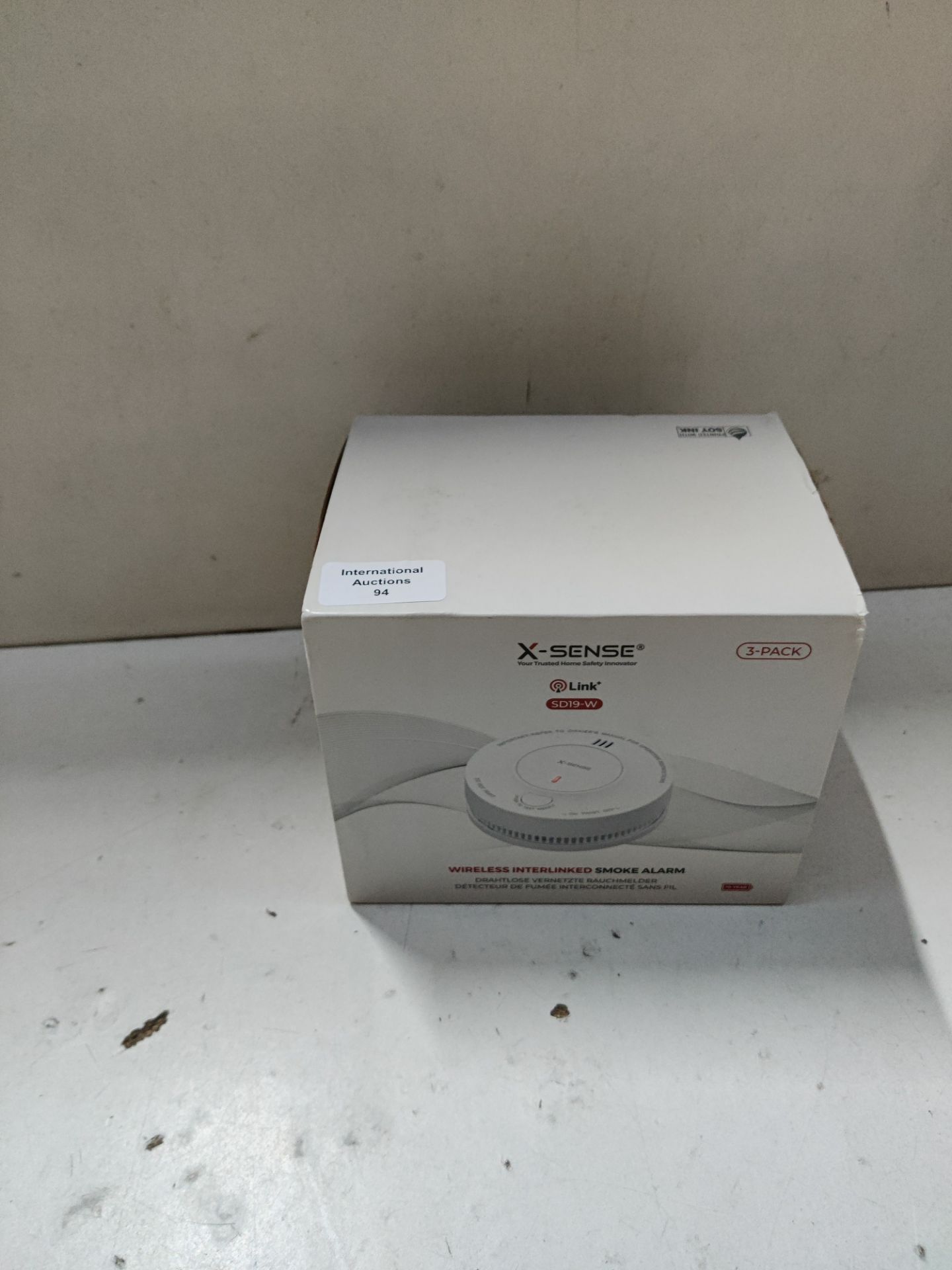 RRP £56.94 X-Sense Wireless Interlinked Smoke Alarm Detector with Sealed 10-Year Battery - Image 2 of 2