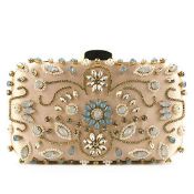 RRP £27.99 zebrum Womens Evening Clutch Bag Designer Evening Handbag