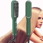 RRP £20.74 Hair Straightener Brush Multifunctional Straightening