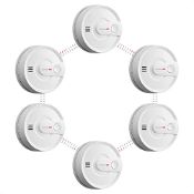 RRP £103.34 X-Sense Wireless Interconnected Smoke Detector