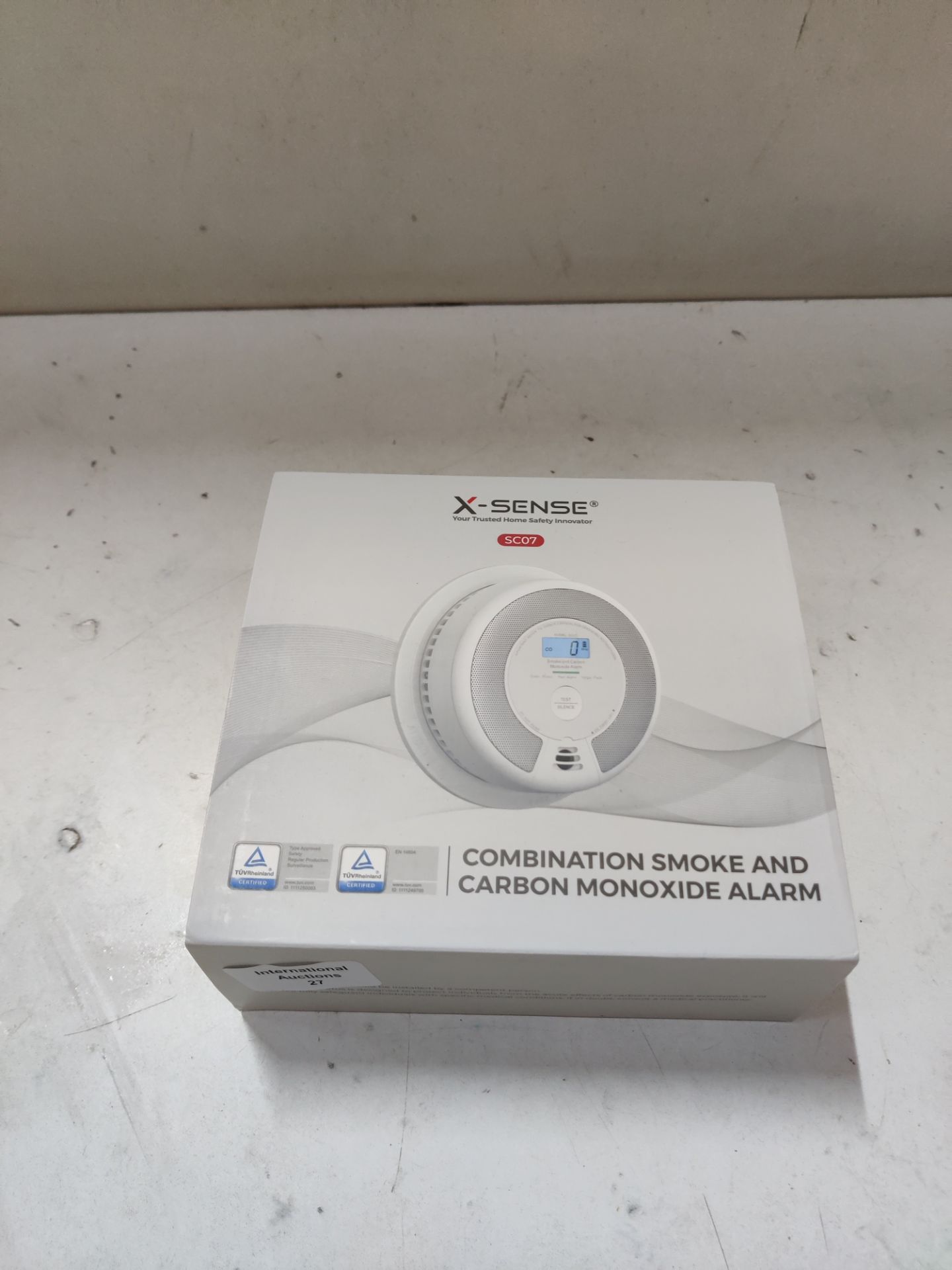 RRP £29.02 X-Sense Combination Smoke & Carbon Monoxide Alarm with - Image 2 of 2