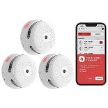 RRP £78.15 X-Sense Wi-Fi Smoke Alarm Detector with Replaceable Battery