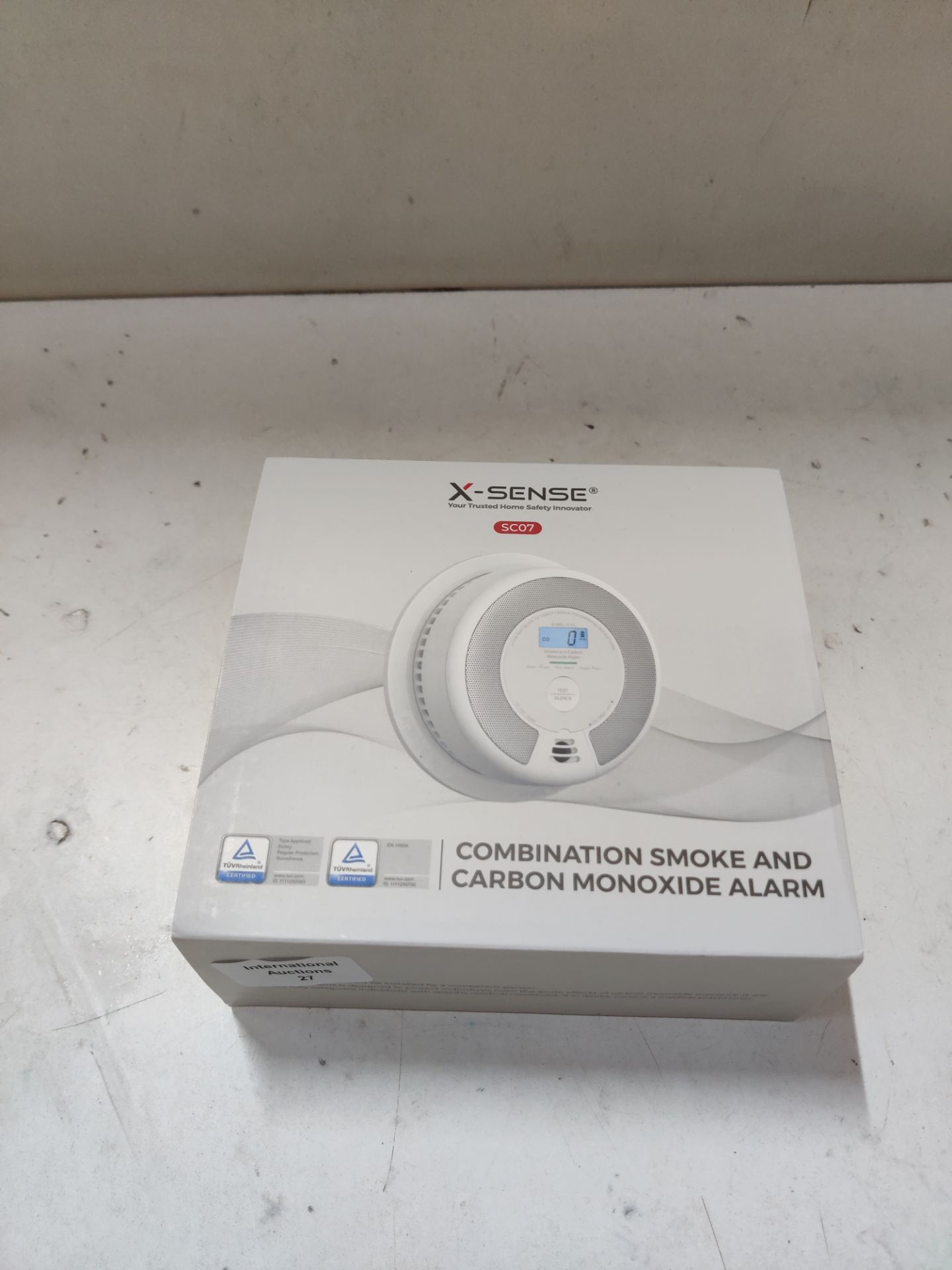 RRP £29.02 X-Sense Combination Smoke & Carbon Monoxide Alarm with - Image 2 of 2
