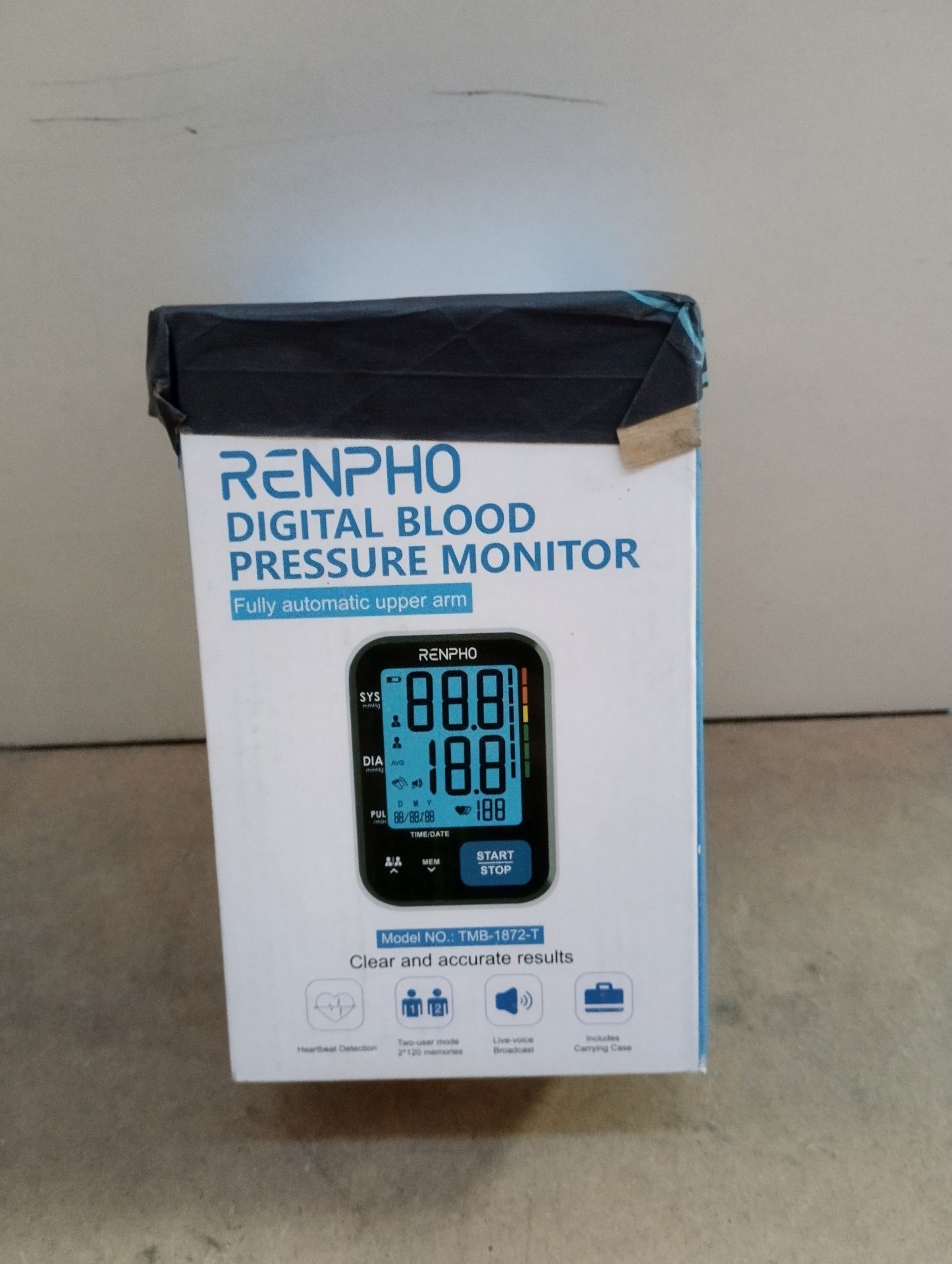 RRP £43.54 RENPHO Smart Blood Pressure Monitors - Image 2 of 2
