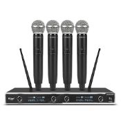 RRP £166.39 D Debra D-440 UHF 4 Channel Wireless Handheld Microphone