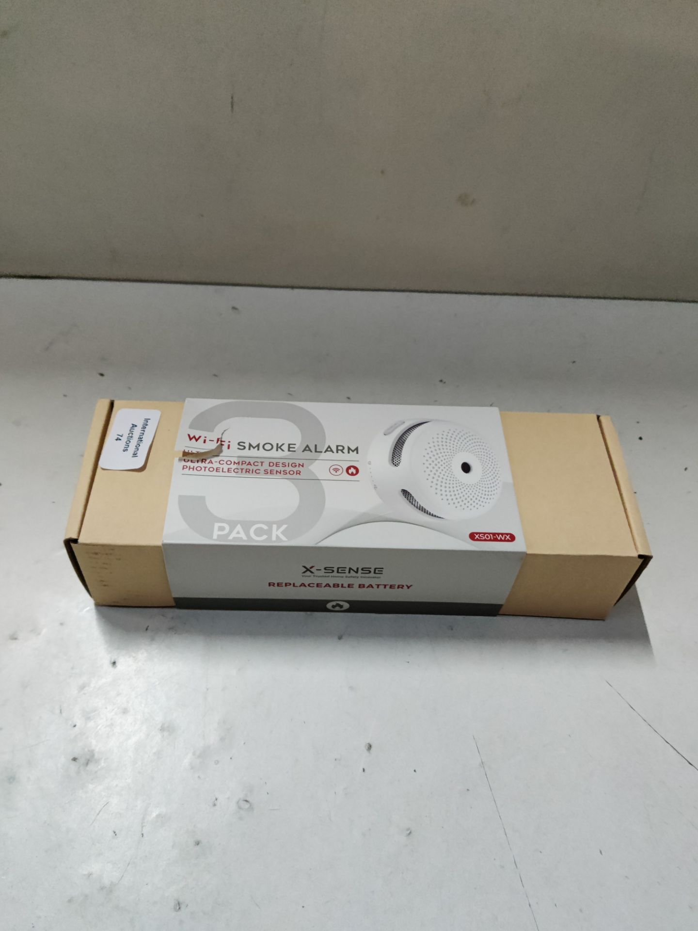 RRP £78.15 X-Sense Wi-Fi Smoke Alarm Detector with Replaceable Battery - Image 2 of 2