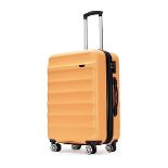 RRP £58.05 GinzaTravel Lightweight Hard Shell Medium Suitcase
