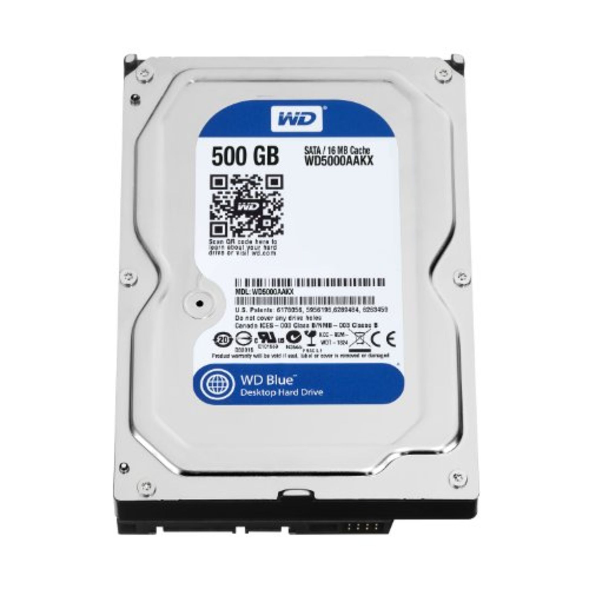 RRP £24.56 Western Digital Caviar Blue 500GB SATAIII 6Gb/s 16MB