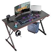 RRP £66.42 DESINO Gaming Desk 120 x 60 cm PC Computer Desk