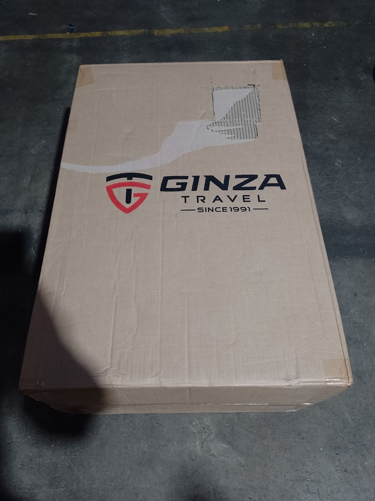 RRP £83.70 GinzaTravel Lightweight 4 Wheels Suitcase ABS Hard - Image 2 of 2