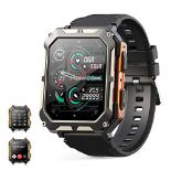 RRP £43.28 Smart watch military for men with call dials that can
